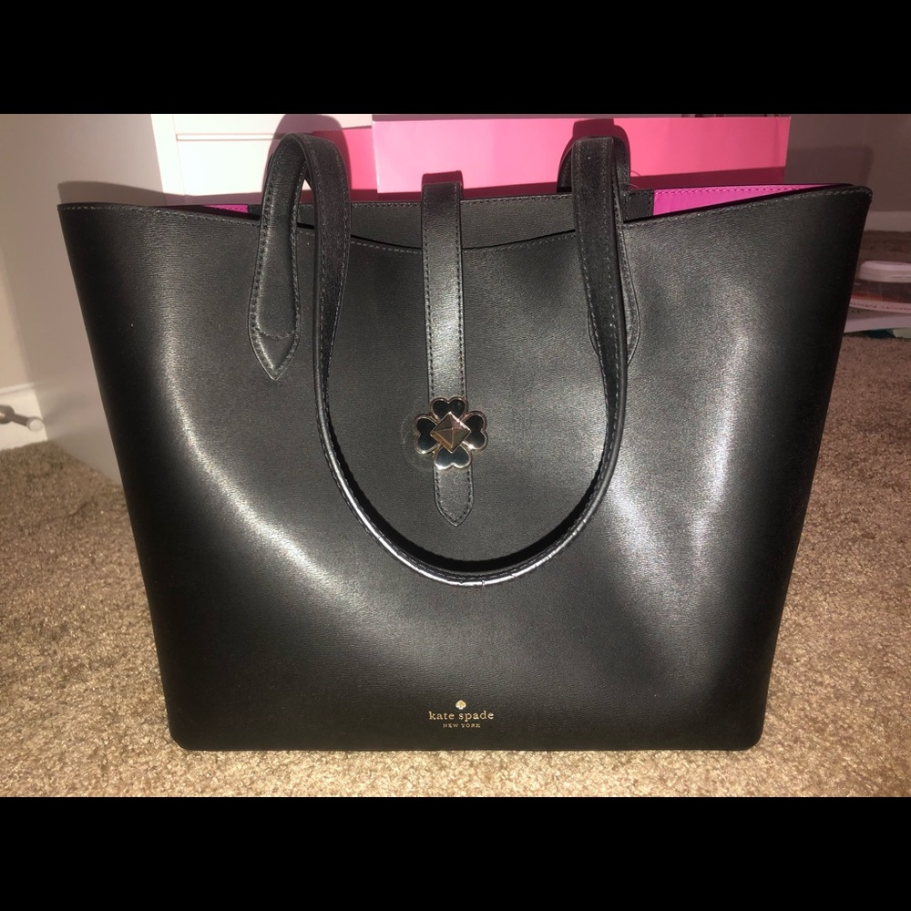 Kate Spade large black tote bag - Picture 3 of 4